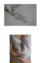 Load image into Gallery viewer, Multi Disc Long Plain Necklace