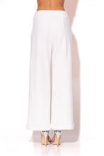 Load image into Gallery viewer, Crystal embellished Wide Leg Track Pants