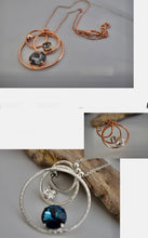 Load image into Gallery viewer, Swarovski Crystal Hoop Necklace