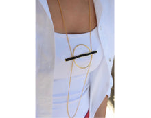 Load image into Gallery viewer, Swarovski Geometric Long Necklace